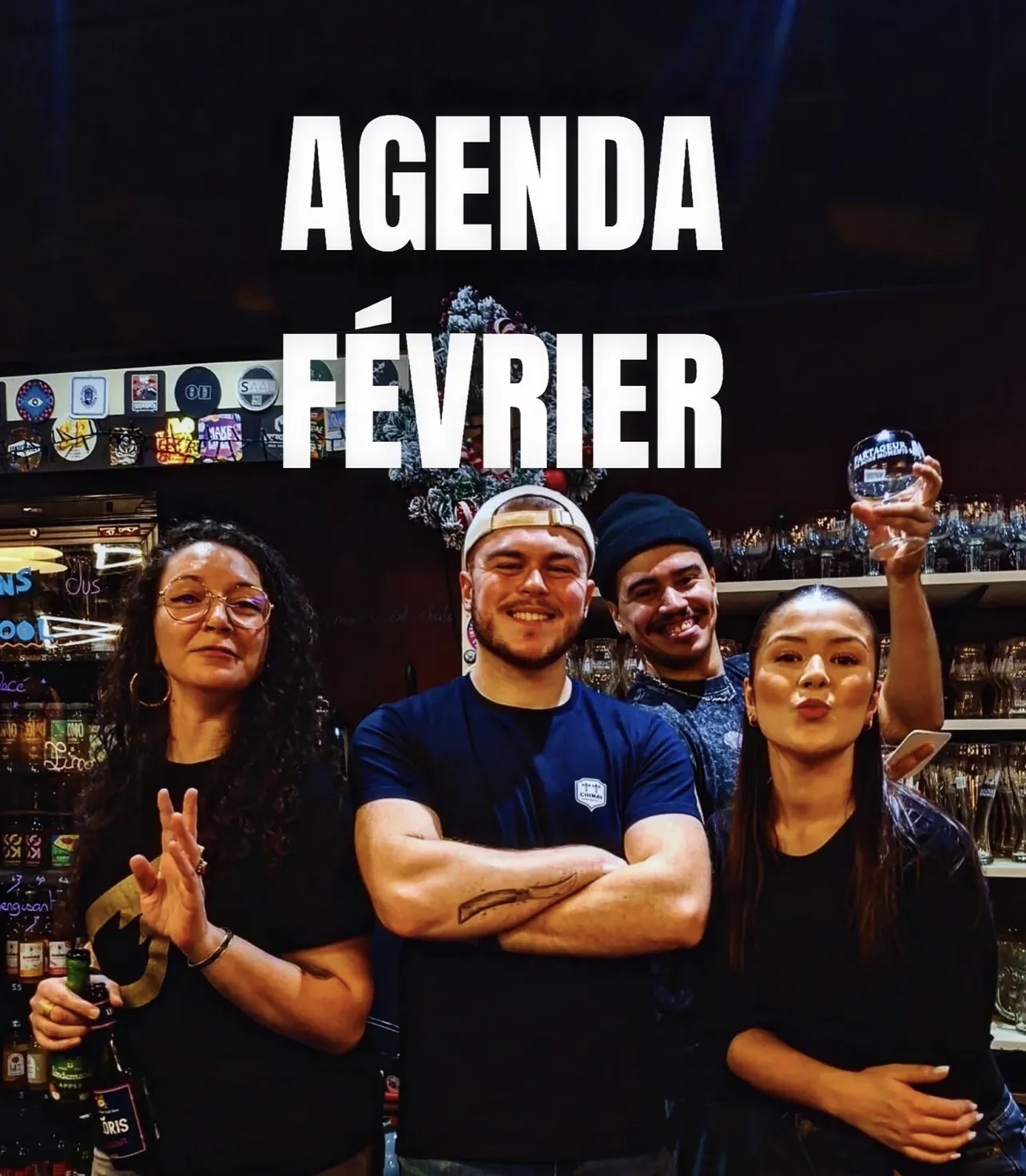 Agenda équipe V and B